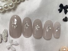 プティリボン 武蔵小金井店(PetitRibbon)/キラキラネイル