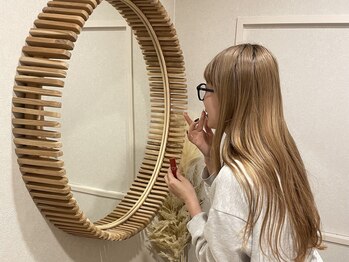 ルル(Lulu)/店内(大きな鏡がお気に入り♪)