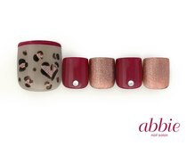 ネイルサロン アビー 宮益坂店(abbie)/ハ-トレオパ-ドフット¥11726