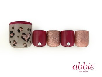 ネイルサロン アビー 宮益坂店(abbie)/ハ-トレオパ-ドフット¥11726