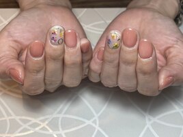ハンド　フラワーネイル