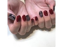 ネイルサロン マハロ 横浜四季の森フォレオ店(Nail Salon Mahalo)/シースルーお花ネイル