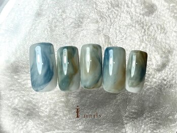 アイネイルズ 町田店(I nails)/もやもやニュアンスネイル7980円