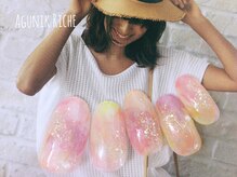 アグニークリッシェ(Agunik Riche)/【水彩ネイル】