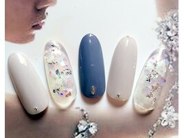 秋冬シンプル定額ネイル