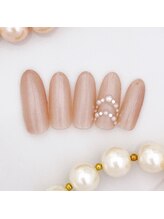 ネイルサロン アンリタ(nail salon AneRita)/シンプル☆ストーンネイル