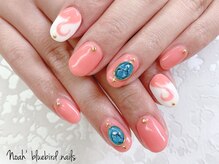 ノアブルーバードネイルズ(Noah' bluebird .nails)/ピンク・フラミンゴ