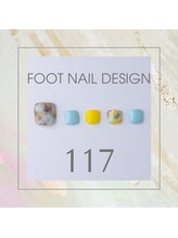 はあとねいる 東武宇都宮駅前店/Foot nail design 117