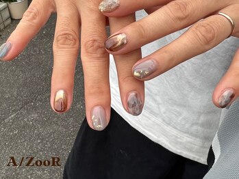アズール(A/ZOOR)/おまかせニュアンスネイル　