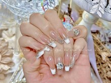 レアネイル 渋谷店(Le’a nail)/フレンチ★チーク