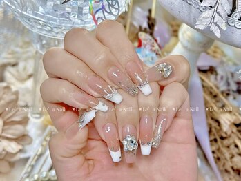レアネイル 渋谷店(Le’a nail)/フレンチ★チーク