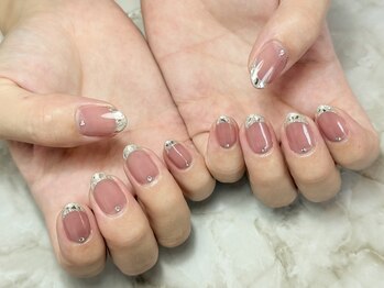 ネイルモア 藤が丘店(nail mor.)/ガラスフレンチ
