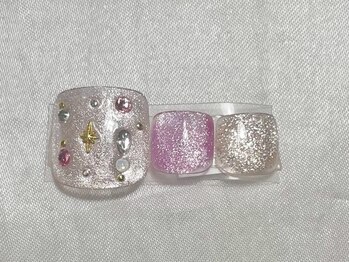 ナナズネイル 西小倉店(NANA's Nail)/冬フット定額デザイン