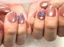 ネイルサロン べルフ(nail salon Verf)/紫陽花ネイル♪