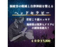 トータルボディーパートナー 我(WAGA)の雰囲気（ヘッドマッサージで首肩コリ・脳疲労・眼疲労リフレッシュ！）