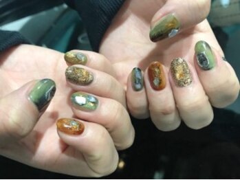 アオ 渋谷(ao.)/khaki nuance