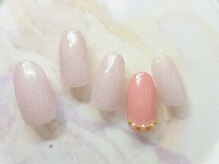 モンスリールネイル(Mon sourire nail)/【ハンド】定額アート6980円
