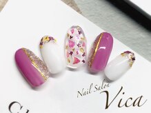 ヴィカ(Vica)/シェル×フラワー贅沢デザイン☆