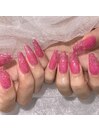 pink syrup × Flash nail
