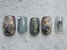 欲張りニュアンスネイル