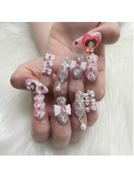 プリュム(Plume)/3D/推しネイル/キャラクター