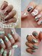 ネイル フライガール(nail FLY GIRL)の写真/【仕上がりで差が出る圧倒的なデザイン】絶妙なニュアンスアート/繊細なアートが得意◎モチの良さも抜群★