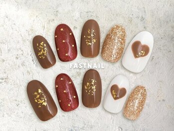 ファストネイル 松戸駅西口店(FAST NAIL)/ハート/ドット11828】
