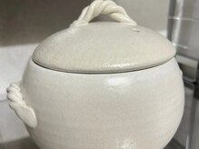 ユゲ(Yug.E)/国産の炊飯用の鍋を使用