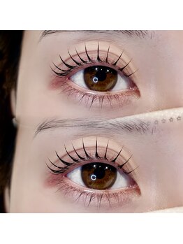 リヴェラ 四ツ谷三丁目(Ryvella)の写真/【open記念】100種類以上のデザインから選べるまつげパーマ初回￥8000♪ダメージを押さえたパーマでモチ◎