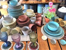 アジアンリラクゼーション ヴィラ 大橋店(asian relaxation villa)/バリ島：お洒落な食器