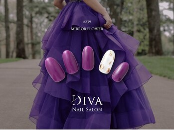 ネイルサロンディーバ 石橋店(Diva)/One color plus(ストーン)