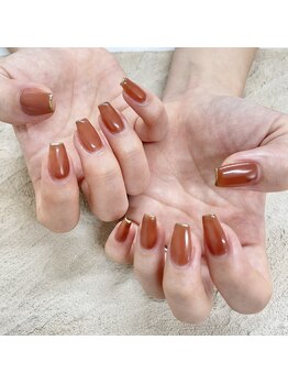 ワンカラー×フレンチ