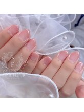 ネイルフルール/ヌーディーグラデーション