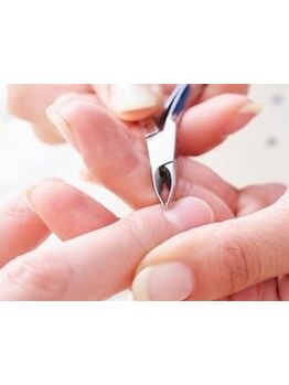 マニキュアメニューのあるサロン