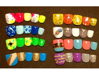 ラフズネイル(Rafs Nail)/フットネイル☆￥5800～