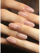 キャプラスネイル ミュウ(CAPLUS NAIL Mew)/ヌーディーカラーマーブル