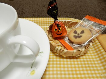 癒しのサロン/ハロウィンのお菓子（2019年）