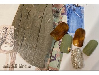 ネイルズデフィー 日根野サロン(NAILS defi)/デザイン¥8690(ご新規¥6083)