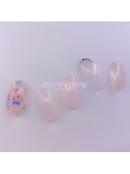 ミュウミュウ ミナミアオヤマ(mewmew minamiaoyama)/rainbow strawberry milk