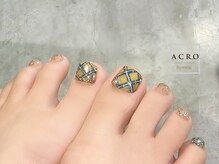 アクロネイル アンド アイ(ACRO NAIL&EYE)/冬フットネイル