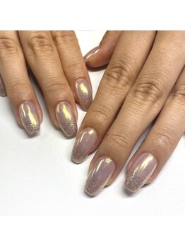 アローナ ネイル(Arona nail)/ミラーネイル