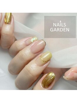 ネイルズガーデン(NAILS GARDEN)/上品ネイル