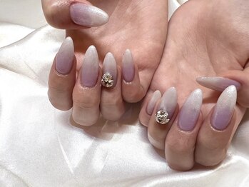 ライトウェーブ 長野駅前店/紫☆2色グラデーション♪