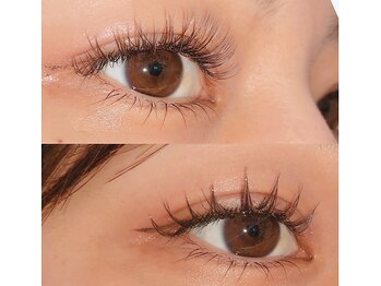 サロン デ アンシャンテ 中目黒(salon de Enchanter)の写真/【圧倒的持続力のLEDエクステ導入】クオリティの高いまつ毛エクステが大人気♪眉毛と同時施術もOK◎