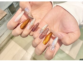 autumnニュアンスネイル♪♪