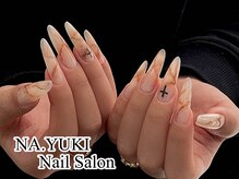 ナユキ 池袋店(NA.YUKI)/長さだし大理石ネイル