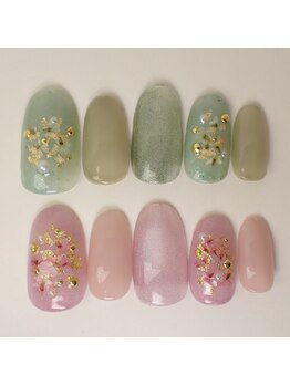 ゴッダスネイル(GODDESS NAIL)/定額サンプルコース¥7920