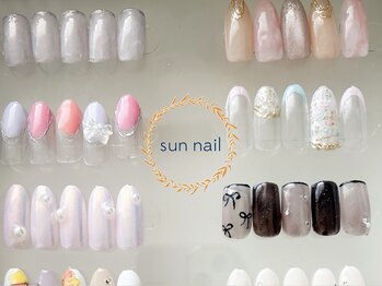 サンネイル(sun nail)の写真/【カラー400色以上】定額はカラー変更OK! 持込も対応で貴方だけのデザインを♪