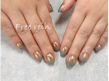 フリーレイン(freerein)/ミラーネイル＆グラデーション