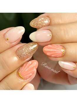 リノ ネイル(Rino nail)/立体シェルアート